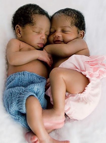 Twin babies